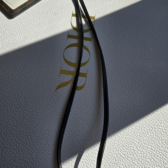 ‼️SOLD‼️ NWT Coach Signature Brown and Black Lanyard - Picture 3 of 4